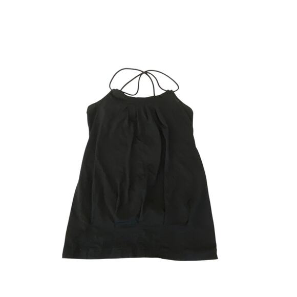 LULULEMON No Limits built in bra Racerback black tank Size 6 - Picture 9 of 9